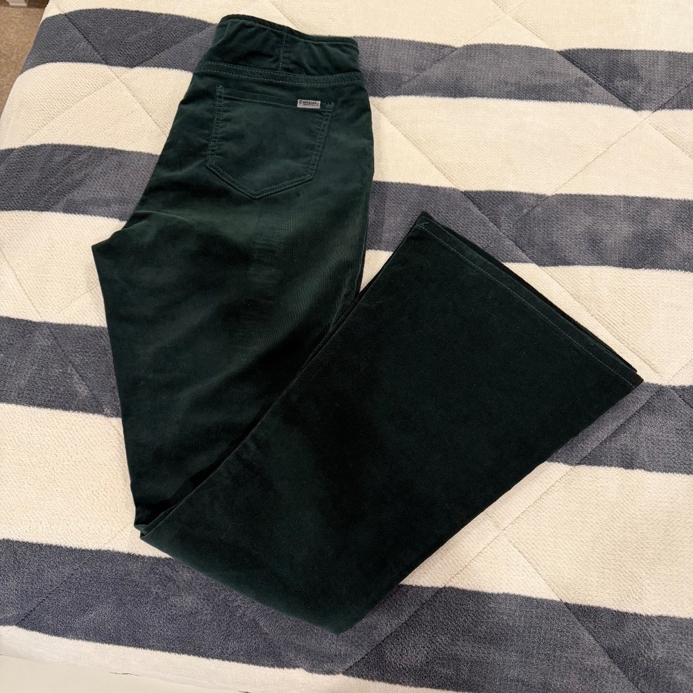 Rock & Roll Emerald Green Corduroy Bargain Bell Bottom